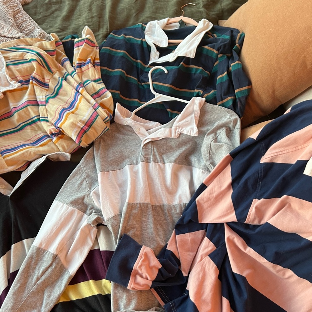 Polo stripes rugby bundle